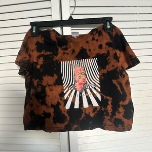 Cage the elephant melophobia crop top custom